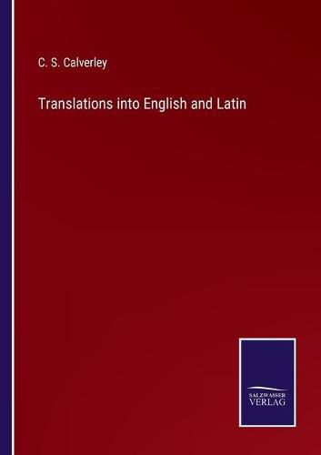 Cover image for Translations into English and Latin