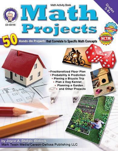 Cover image for Math Projects, Grades 5 - 12