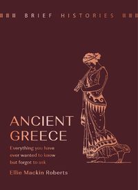 Cover image for Brief Histories: Ancient Greece