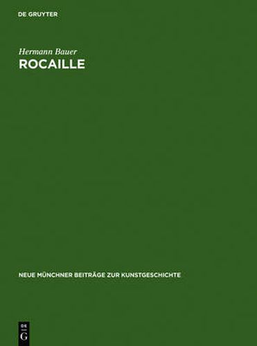 Cover image for Rocaille