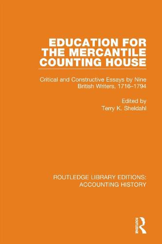 Cover image for Education for the Mercantile Counting House: Critical and Constructive Essays by Nine British Writers, 1716-1794