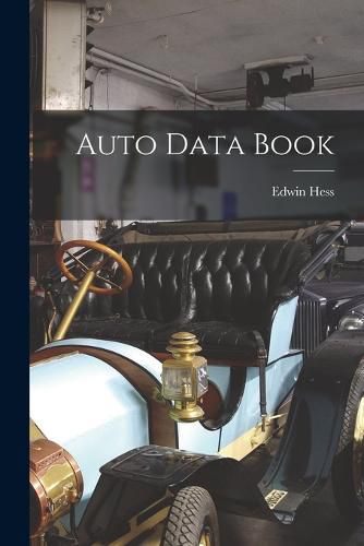 Cover image for Auto Data Book