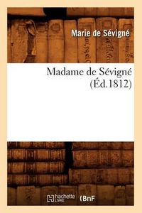 Cover image for Madame de Sevigne (Ed.1812)