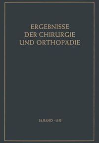 Cover image for Ergebnisse der Chirurgie und Orthopadie