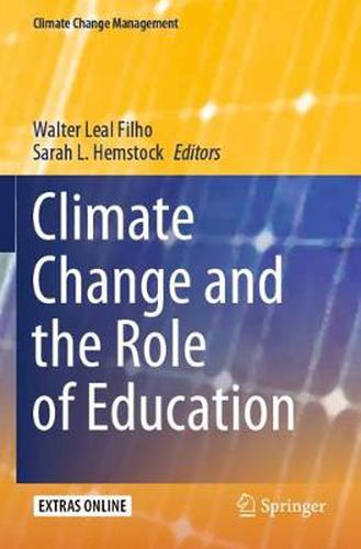 Cover image for Climate Change and the Role of Education