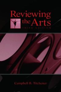 Cover image for Reviewing the Arts