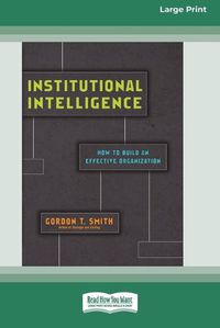 Cover image for Institutional Intelligence