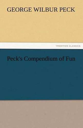 Cover image for Peck's Compendium of Fun