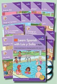 Cover image for Learn Spanish with Luis y Sofia, Part 1 Starter Pack, Years 3-4