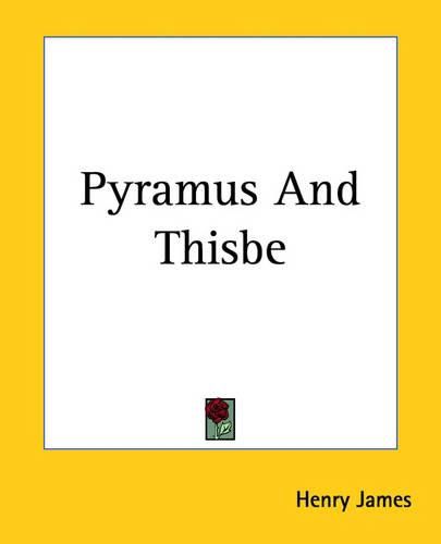 Cover image for Pyramus And Thisbe