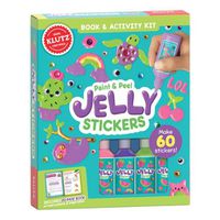 Cover image for Paint & Peel Jelly Stickers