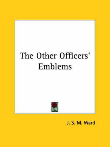 Cover image for The Other Officers' Emblems