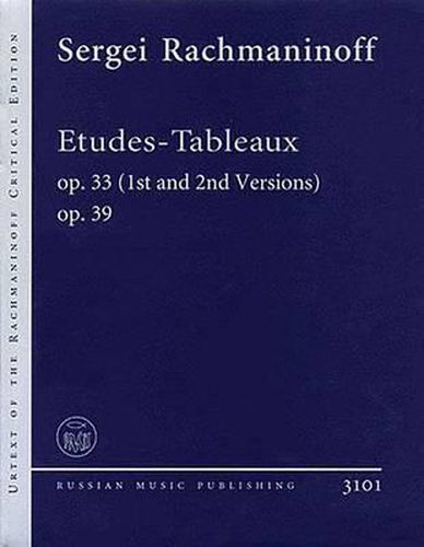 Cover image for Etudes-Tableaux: Op. 33 (1st and 2nd Versions), Op. 39 (Sr 64