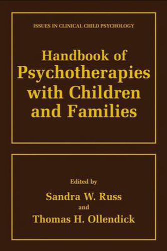 Handbook of Psychotherapies with Children and Families