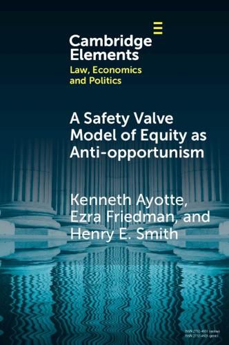 Cover image for A Safety Valve Model of Equity as Anti-opportunism