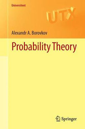 Cover image for Probability Theory