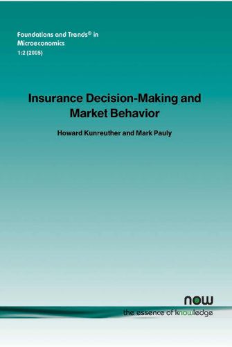 Cover image for Insurance Decision-making and Market Behavior