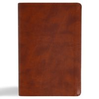 Cover image for CSB Oswald Chambers Bible, Saddle Leathertouch