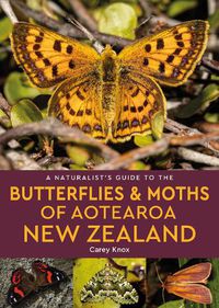 Cover image for A Naturalist's Guide to the Butterflies & Moths of Aotearoa New Zealand