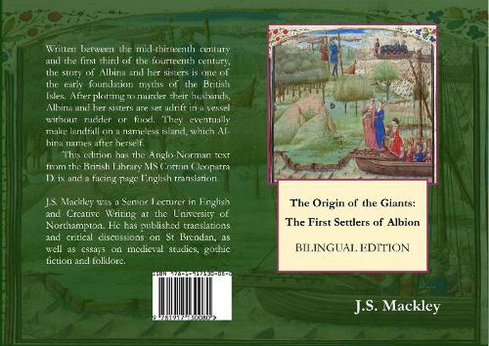 Cover image for The Origin of the Giants: The First Settlers of Albion