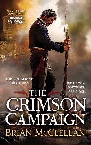 Cover image for The Crimson Campaign: Book 2 in The Powder Mage Trilogy