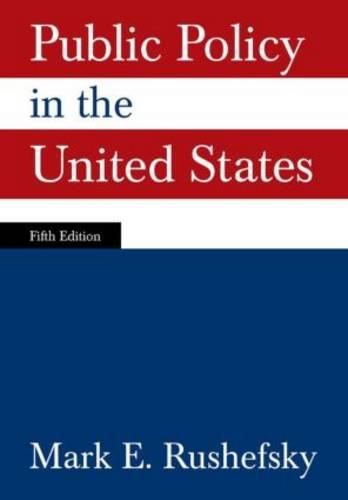 Cover image for Public Policy in the United States
