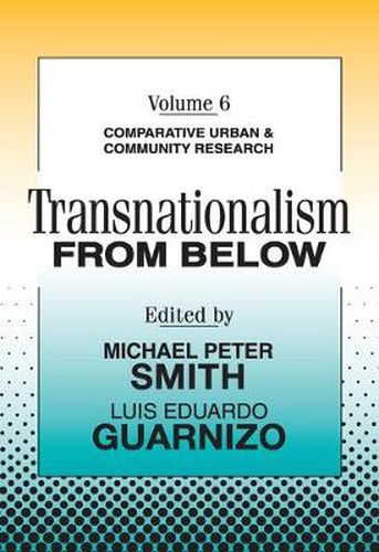 Cover image for Transnationalism From Below: Comparative Urban & Community Research