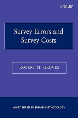 Cover image for Survey Errors and Survey Costs