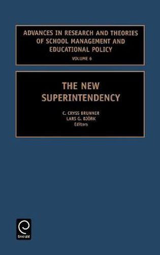 Cover image for The New Superintendency