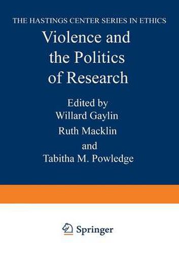 Cover image for Violence and the Politics of Research