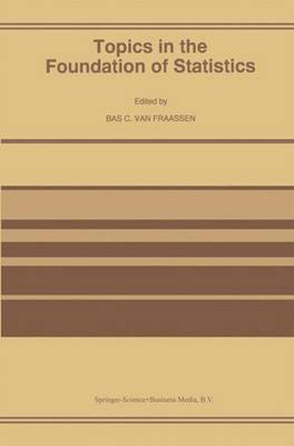 Cover image for Topics in the Foundation of Statistics