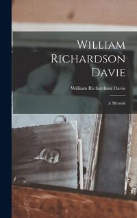 Cover image for William Richardson Davie
