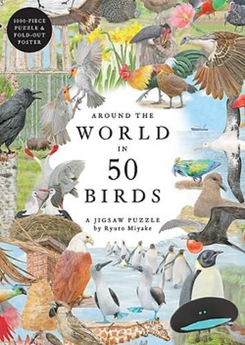 Cover image for Around the World in 50 Birds