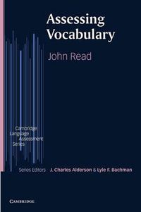 Cover image for Assessing Vocabulary