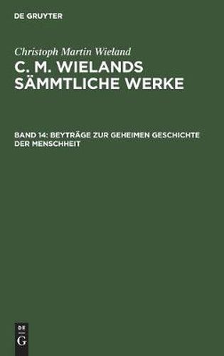 Cover image for Beytrage Zur Geheimen Geschichte Der Menschheit