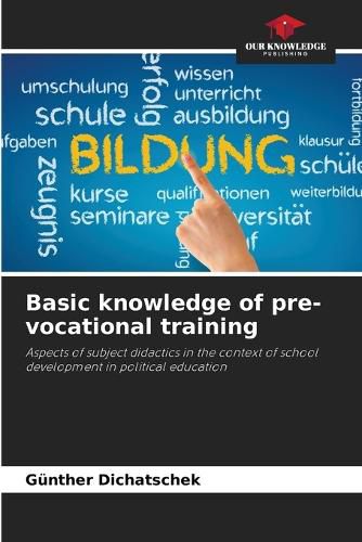 Cover image for Basic knowledge of pre-vocational training