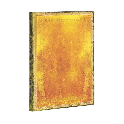 Cover image for Ochre Midi Lined Softcover Flexi Journal (176 pages)