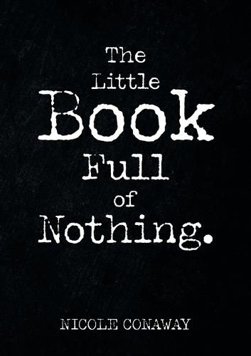 Cover image for The Little Book Full of Nothing