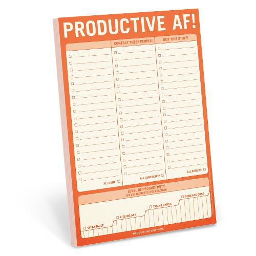 Cover image for Knock Knock Productive AF! Pad