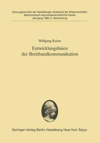 Cover image for Entwicklungslinien Der Breitbandkommunikation