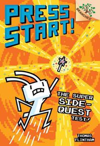 Cover image for The Super Side-Quest Test!: A Branches Book (Press Start! #6) (Library Edition): Volume 6