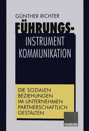 Cover image for Fuhrungsinstrument Kommunikation