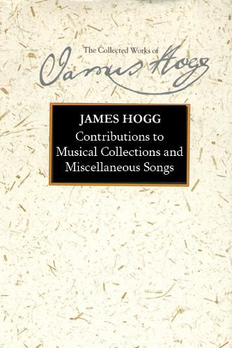 Cover image for Contributions to Musical Collections and Miscellaneous Songs