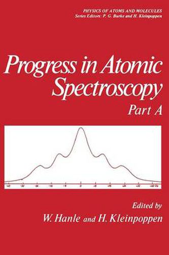 Cover image for Progress in Atomic Spectroscopy: Part A