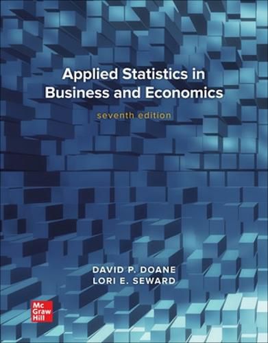 Applied Statistics in Business and Economics