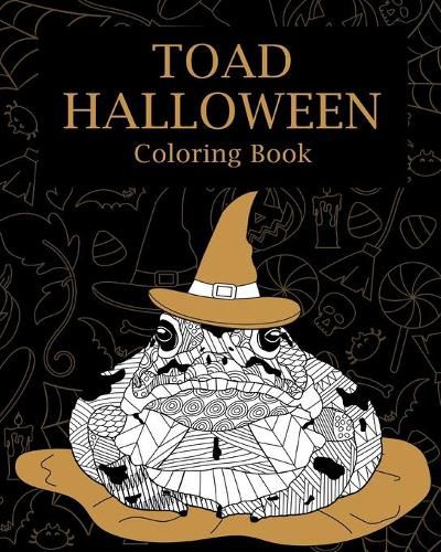 Cover image for Toad Halloween Coloring Book
