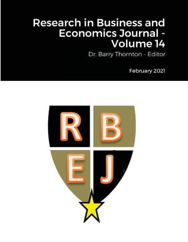 Cover image for Research in Business and Economics Journal - Volume 14