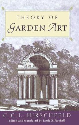 Cover image for Theory of Garden Art