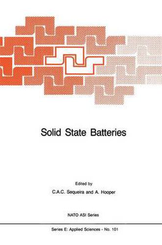 Cover image for Solid State Batteries