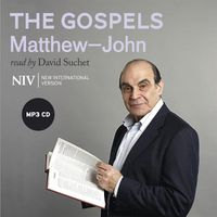 Cover image for NIV Bible: the Gospels: Read by David Suchet
